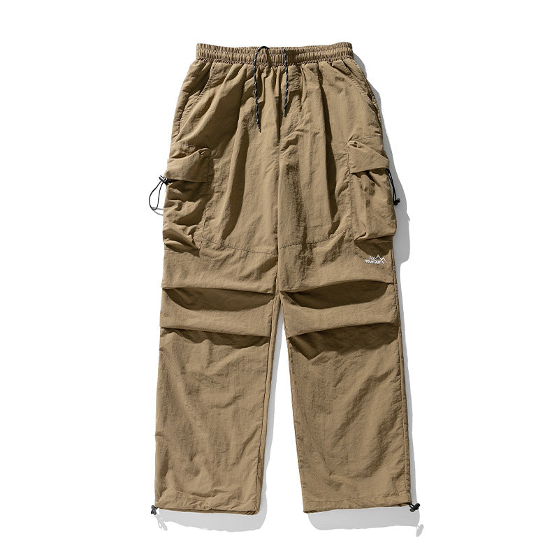 Technical Wide-Leg Cargo Pants - Utilitarian Streetwear