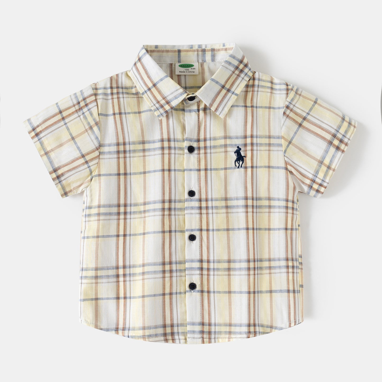 Premium Cotton Short Sleeve Logo Shirt