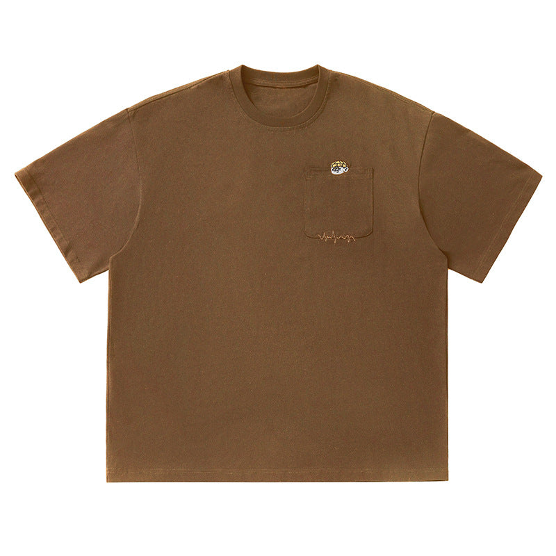 The Signature Pulse Oversized Graphic Pocket Tee