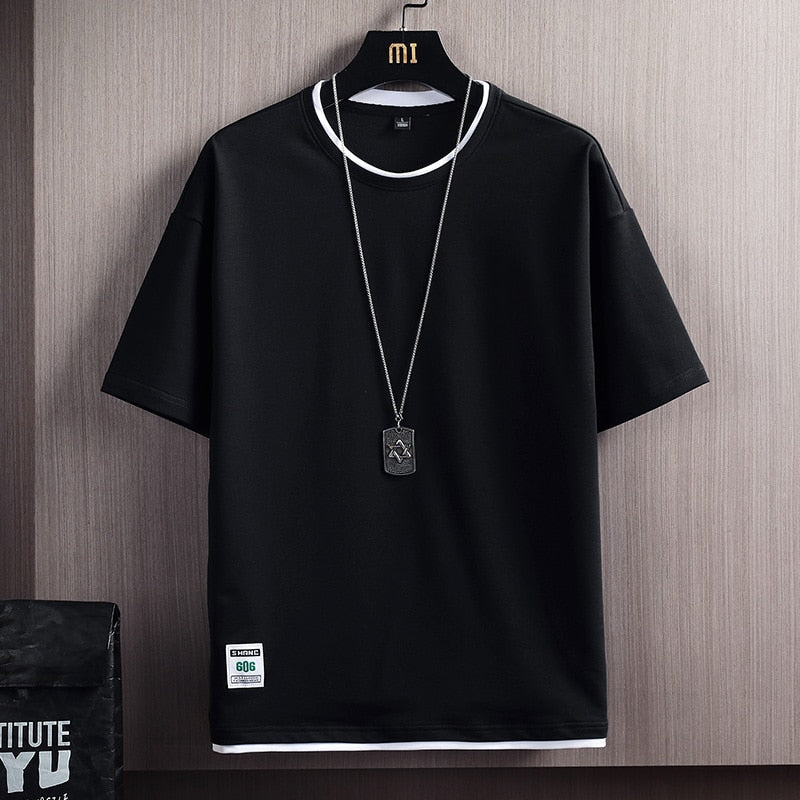 The 606 Signature Urban Layered Cotton Tee