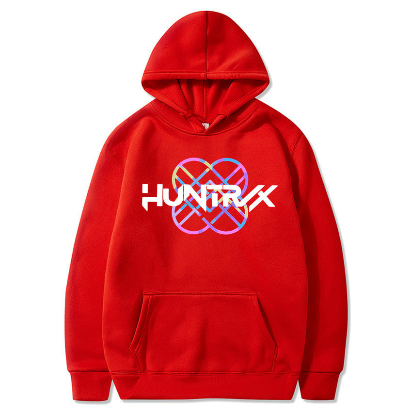 HUNTR/X Urban Loose-Fit Fleece Hoodie – Premium Streetwear