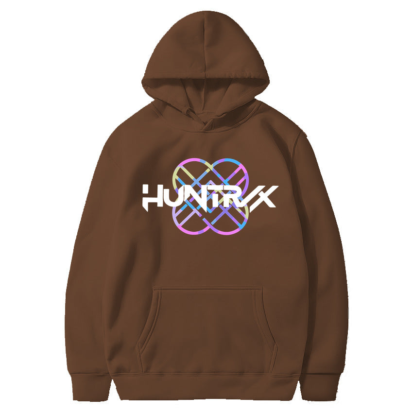 HUNTR/X Urban Loose-Fit Fleece Hoodie – Premium Streetwear