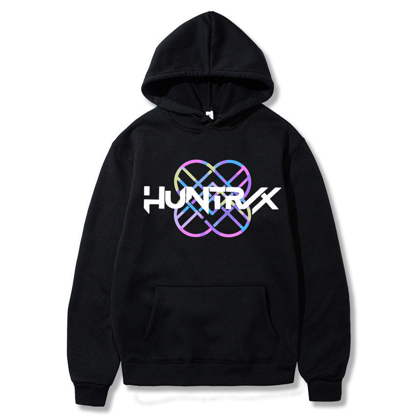 HUNTR/X Urban Loose-Fit Fleece Hoodie – Premium Streetwear