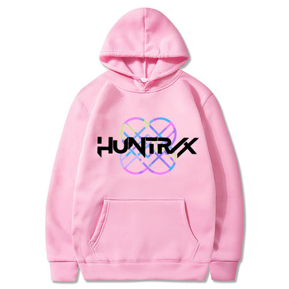 HUNTR/X Urban Loose-Fit Fleece Hoodie – Premium Streetwear
