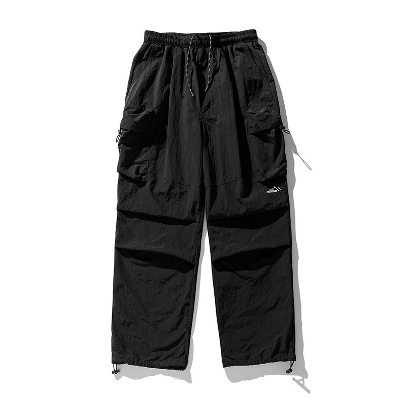 Technical Wide-Leg Cargo Pants - Utilitarian Streetwear
