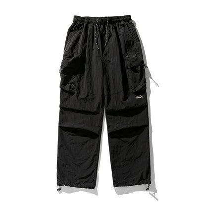Technical Wide-Leg Cargo Pants - Utilitarian Streetwear