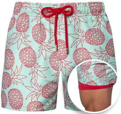 Men’s Signature Patterned Performance Hybrid Shorts