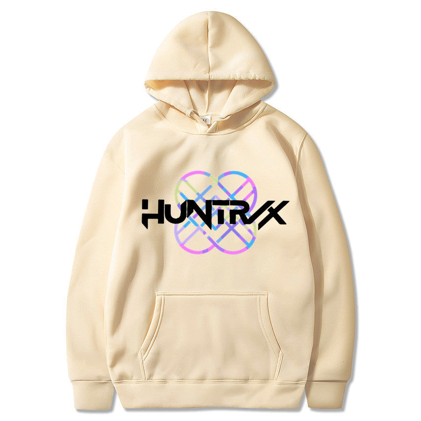 HUNTR/X Urban Loose-Fit Fleece Hoodie – Premium Streetwear