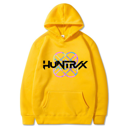 HUNTR/X Urban Loose-Fit Fleece Hoodie – Premium Streetwear