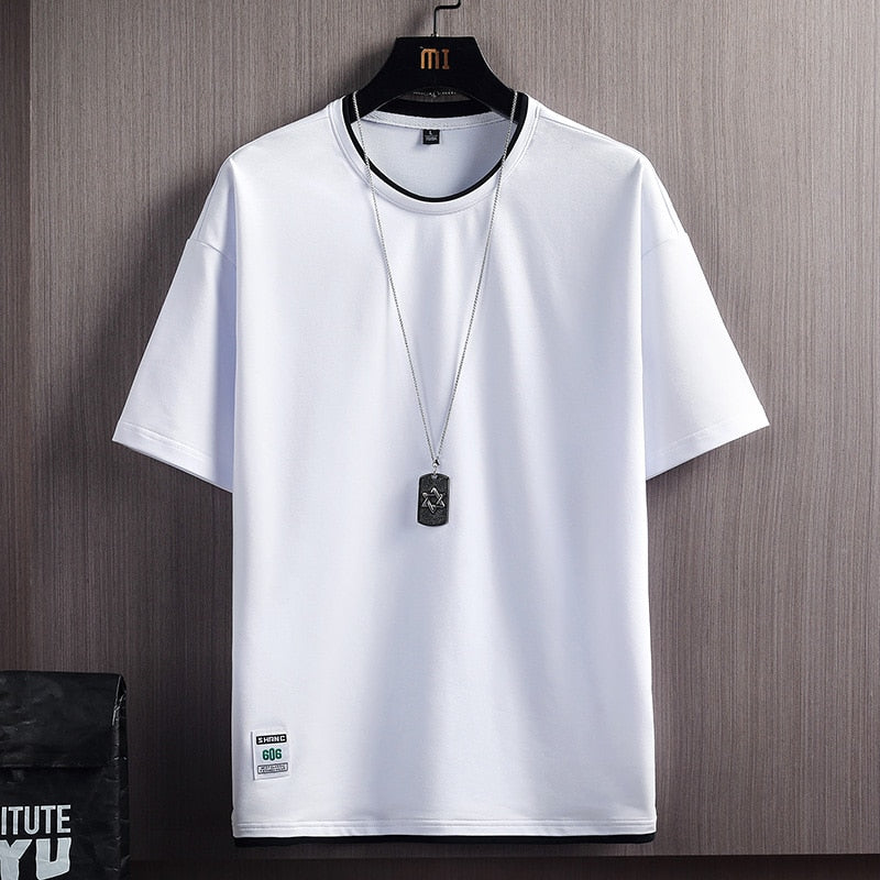 The 606 Signature Urban Layered Cotton Tee