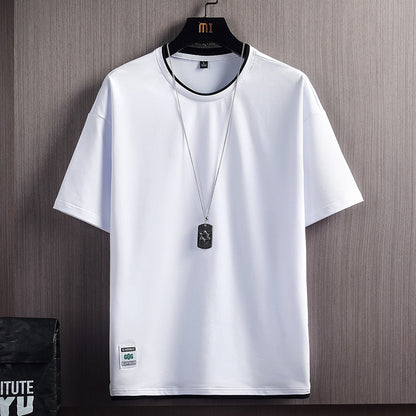 The 606 Signature Urban Layered Cotton Tee