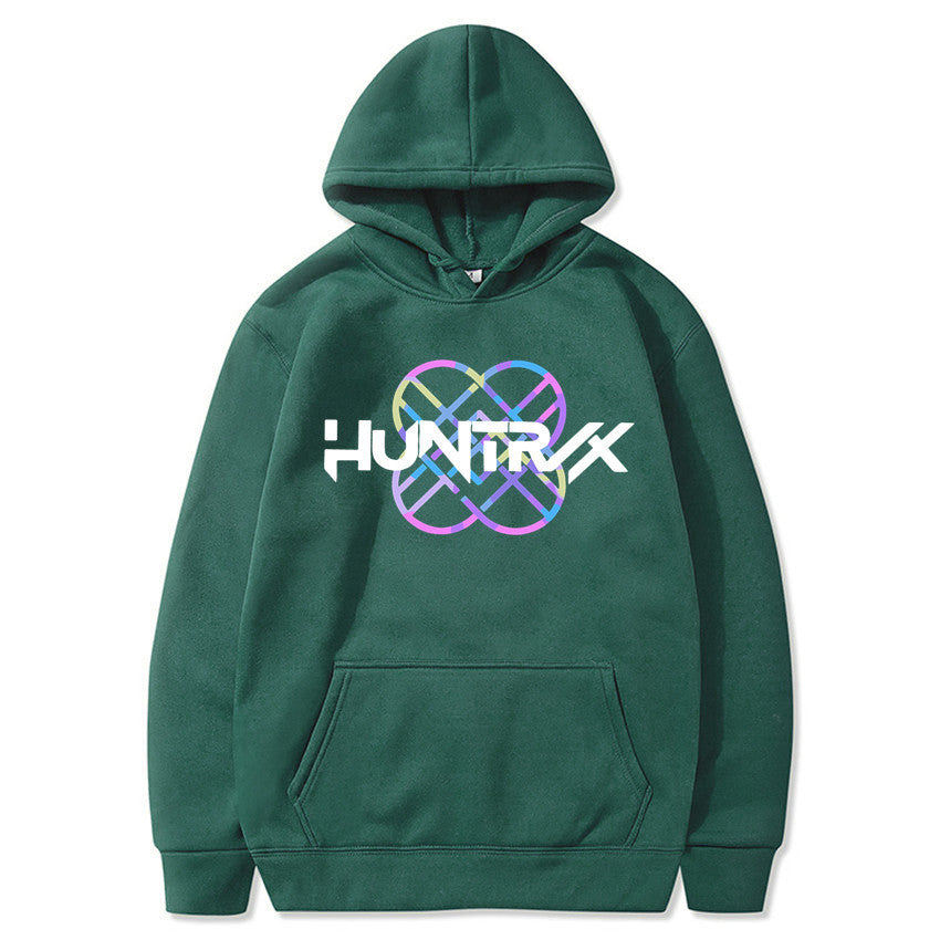HUNTR/X Urban Loose-Fit Fleece Hoodie – Premium Streetwear