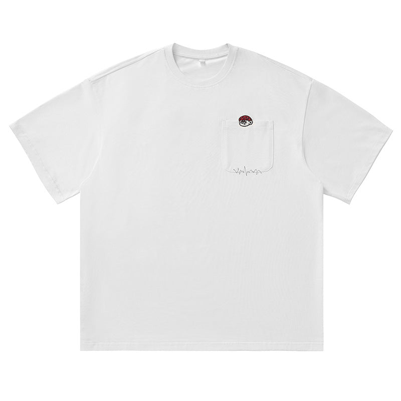 The Signature Pulse Oversized Graphic Pocket Tee