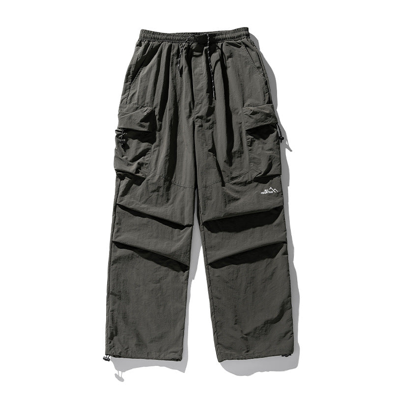 Technical Wide-Leg Cargo Pants - Utilitarian Streetwear
