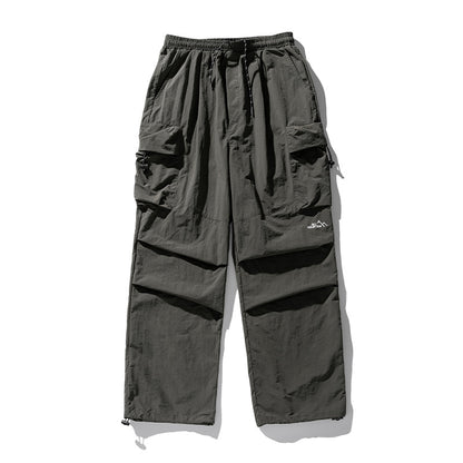 Technical Wide-Leg Cargo Pants - Utilitarian Streetwear