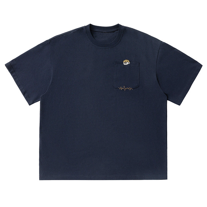 The Signature Pulse Oversized Graphic Pocket Tee