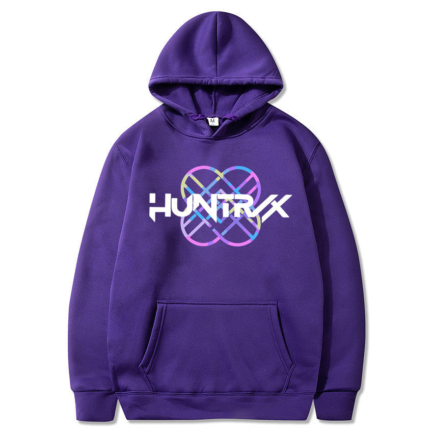 HUNTR/X Urban Loose-Fit Fleece Hoodie – Premium Streetwear
