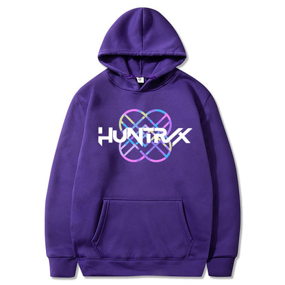 HUNTR/X Urban Loose-Fit Fleece Hoodie – Premium Streetwear