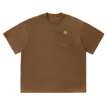 The Signature Pulse Oversized Graphic Pocket Tee