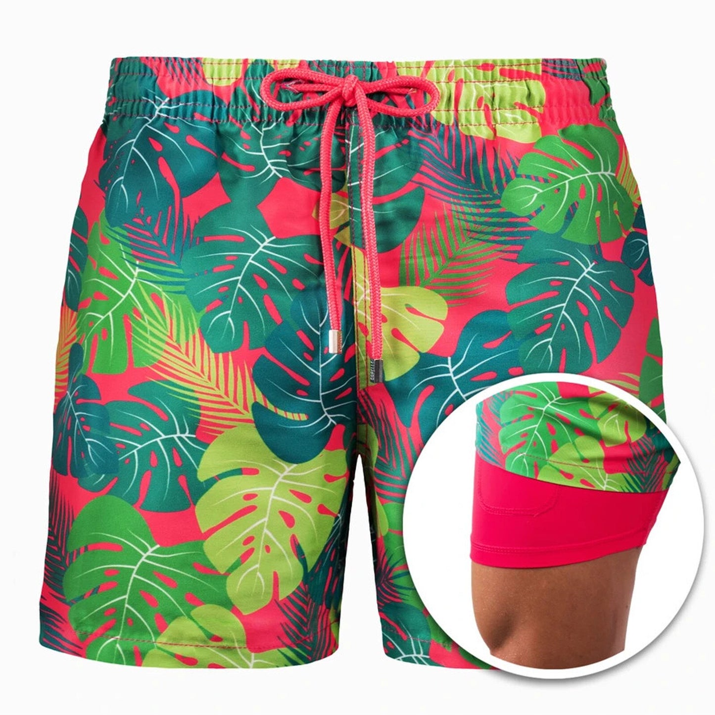 Men’s Signature Patterned Performance Hybrid Shorts