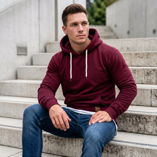 Modern Urban Layered Hoodie