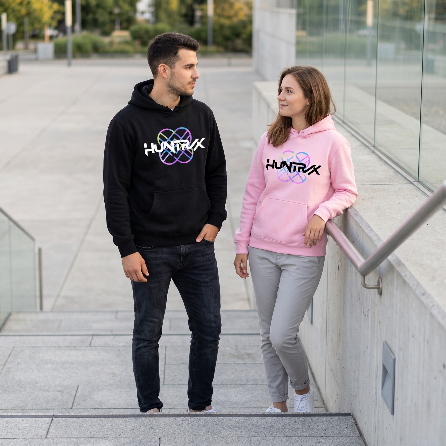 HUNTR/X Urban Loose-Fit Fleece Hoodie – Premium Streetwear