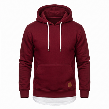 Modern Urban Layered Hoodie