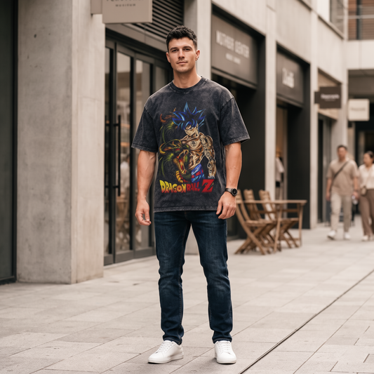 Dragon Ball Z "Divine Legacy" Premium Cotton Streetwear Tee
