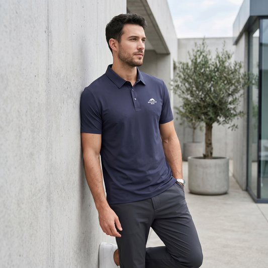 Short Sleeve Polo Shirt for Men